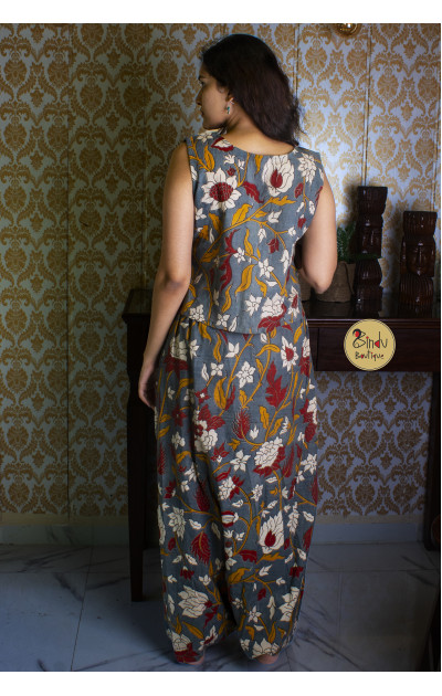 Heram Co-ord set|Kalamkari |Cotton